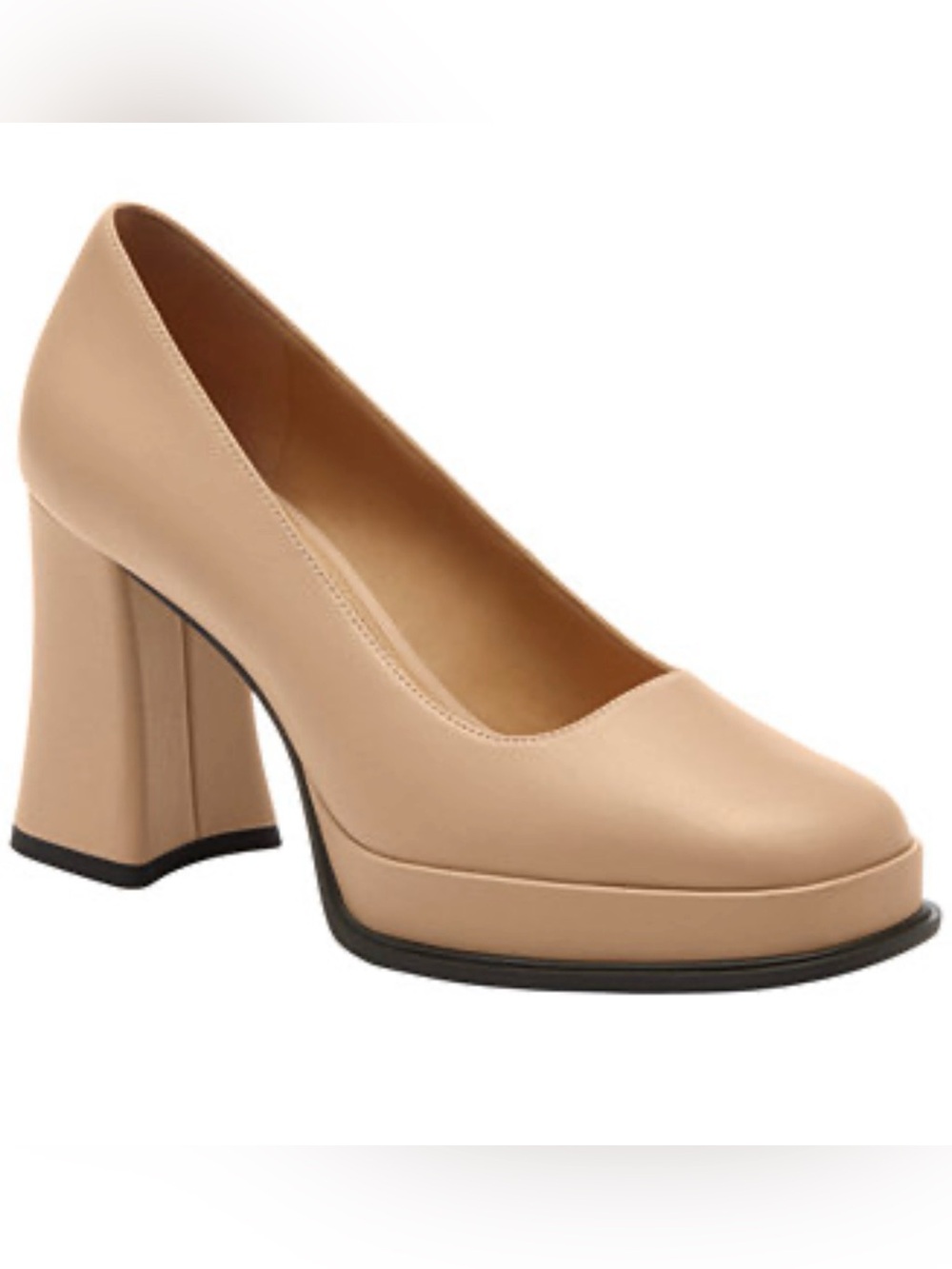 coach Women's Nude Platform Pump Heel new size 8